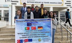 Batman'da 5 lise öğrencisi Portekiz'de staj yapacak