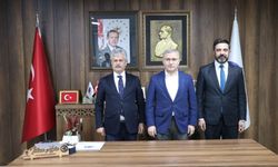 Üsküdar Belediye Başkanı Türkmen, Vali Hacıbektaşoğlu'nu ziyaret etti